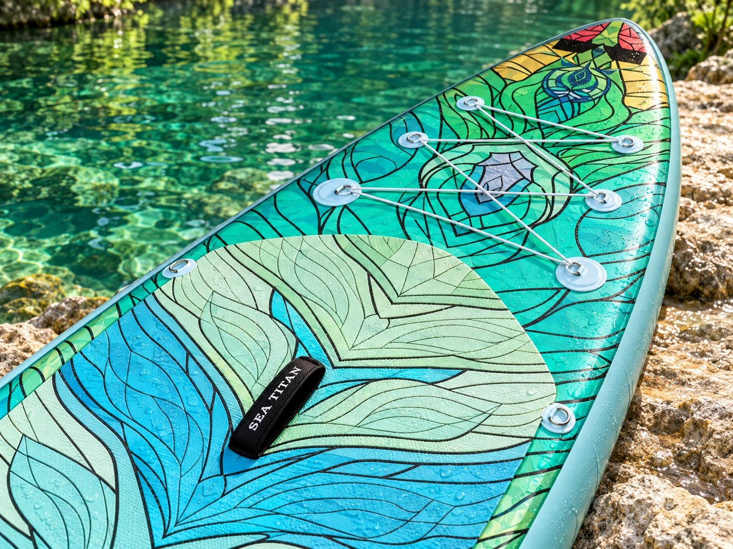 Dragon's Wave deck detail